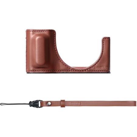 SmallRig 5678 - skórzany zestaw, półfuterał/etui/case z paskiem na nadgarstek do Ricoh GR IV/GR III/GR IIIx/GR III HDF/G